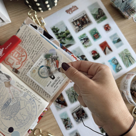 Stickers paisajes orientales - comprar online