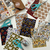 Set x10 Papeles Boho #1
