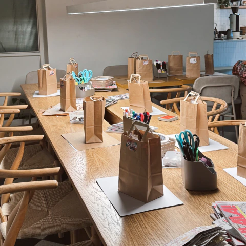 Kit materiales para taller Gestar, maternar & crear