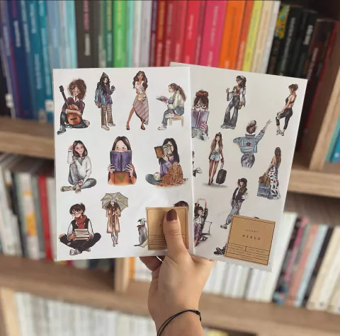 Stickers Girls - Traslucidos