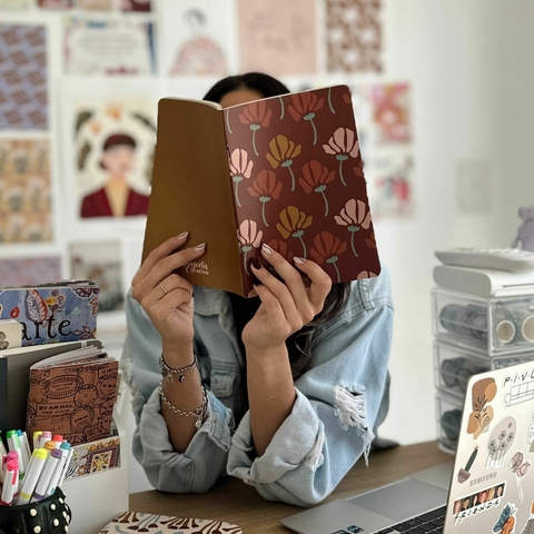 Libreta A5 Rosas - comprar online