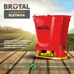 ADUBADEIRA E SEMEADEIRA ELÉTRICA 25 LITROS AB001 - BRUTAL - Campo Online | Produtos para agricultura e pecuária