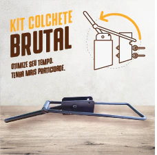 5 UNIDADES COLCHETE BRUTAL - FRETE GRÁTIS na internet