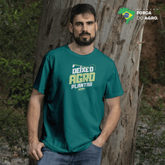 CAMISETA DEIXE O AGRO PLANTAR - PASTEJO