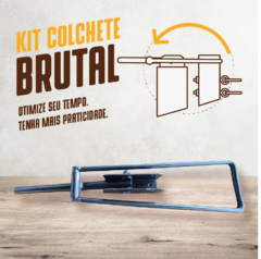 KIT COLCHETE BRUTAL COM 5 PARAFUSOS ESTICADORES - Campo Online | Produtos para agricultura e pecuária