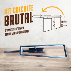 KIT COLCHETE BRUTAL COM 5 PARAFUSOS ESTICADORES - Campo Online | Produtos para agricultura e pecuária