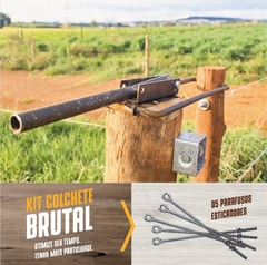 KIT COLCHETE BRUTAL COM 5 PARAFUSOS ESTICADORES