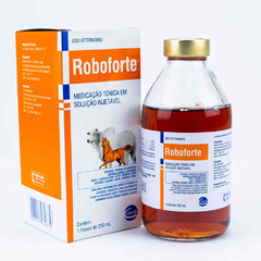 embalagem de medicamento roboforte 250ml