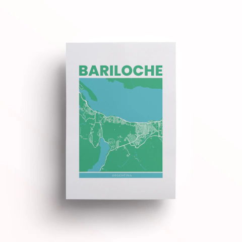 Lámina Chica Bariloche, Argentina - comprar online