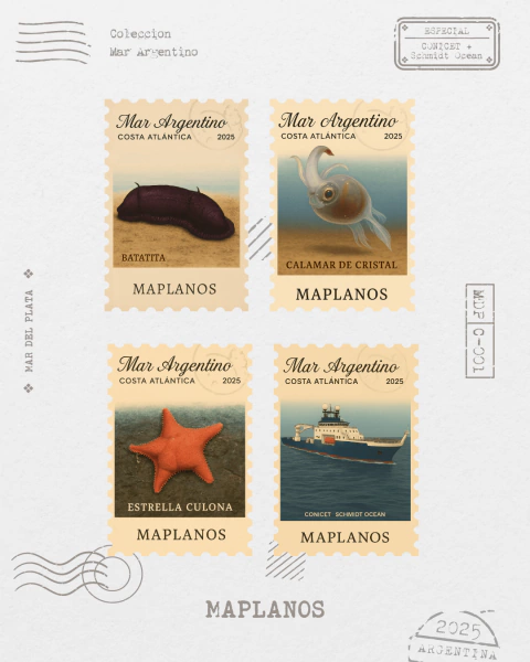 Estampita Coleccion Mar Argentino Especial 001 - comprar online
