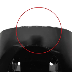 Carenagem Tanque Combustível Preta Com Detalhe Vintage 150 - comprar online