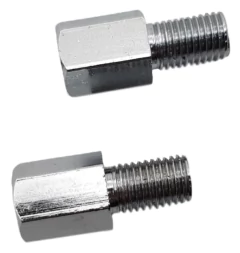 Adaptador Espelhos 10mm Rosca Esquerda Para Rosca Direita - Sf Motos