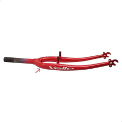 Garfo Aço Conificado Vermelho CRZ E-Power Eletrika 1000 - comprar online