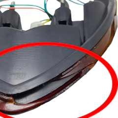 Lanterna Traseira Com Detalhe CG Titan MIX FLEX 150 - Sf Motos