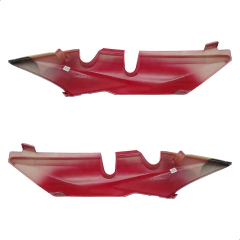 Jogo De Carenagem Lateral Traseira Vermelha Iros One 125 Ex na internet