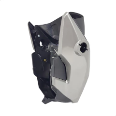 Kit Carenagem Farol Cinza Sem Lampada Com Detalhe CG 160 FAN - loja online