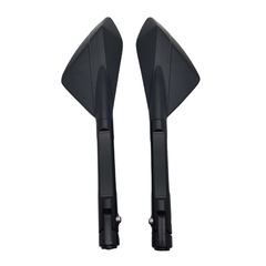 Par Espelho Retrovisor Esportivo Preto Universal Motos - comprar online