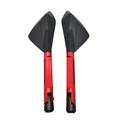 Par Espelho Retrovisor Esportivo Vermelho Universal Motos - comprar online