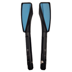 Par Espelho Retrovisor Universal Triangular Preto Motos - loja online