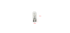 Lâmpada Pingo Para Moto 12v 5w 10 Unidades