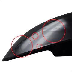 Para Lama Dianteiro Preto Com Detalhe Kasinski Prima 150 - Sf Motos