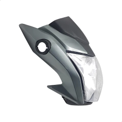 Imagem do Kit Farol Carenagem Prata Ibiuna Com Detalhes CG Titan 160