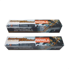 Par Amortecedor Traseiro Preto Royal Enfield Classic 350 - Sf Motos