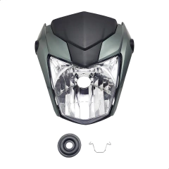 Kit Farol Carenagem Prata Ibiuna Com Detalhes CG Titan 160