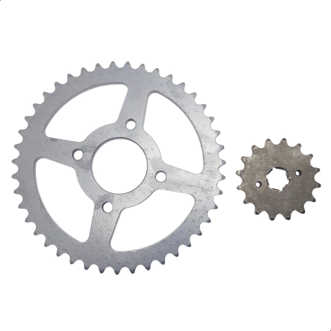 Kit Relação Coroa 43 Pinhão 16 Brandy Sundown VBlade 250