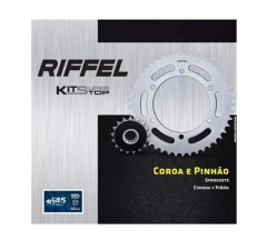 Coroa e Pinhão Kit Super Top Riffel Zx 636 07 A 11
