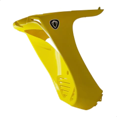 Carenagem Inferior Frontal Amarela Detalhe Iros Matrix 150