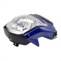 Kit Carenagem Bloco Óptico Azul Detalhe Titan 160 Ano 18/20