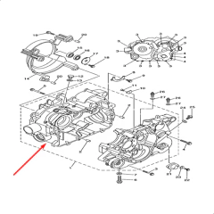 Carcaça Direita Motor Iros ATV 400 Todos Os Anos - comprar online