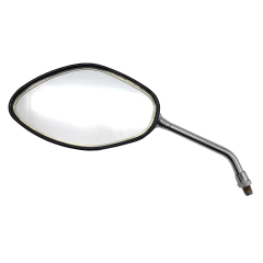 Espelho Retrovisor Esquerdo Preto Traxx Joto 125 Com Detalhe