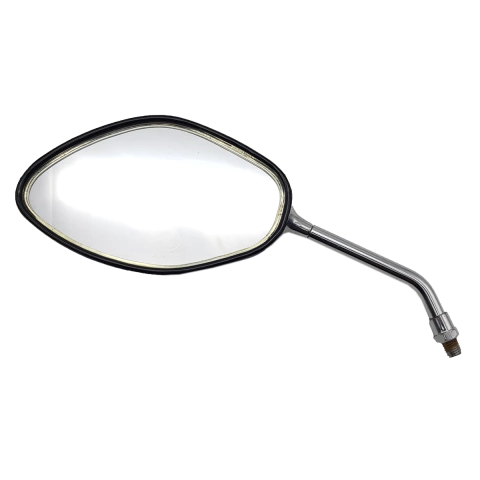 Espelho Retrovisor Esquerdo Preto Traxx Joto 125 Com Detalhe