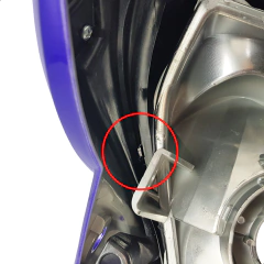 Kit Carenagem Farol Roxo Melc Com Detalhe Cb 300R 2011 - comprar online