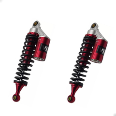 Imagem do Par Amortecedor Universal Vini Racing Vermelho Até 200cc