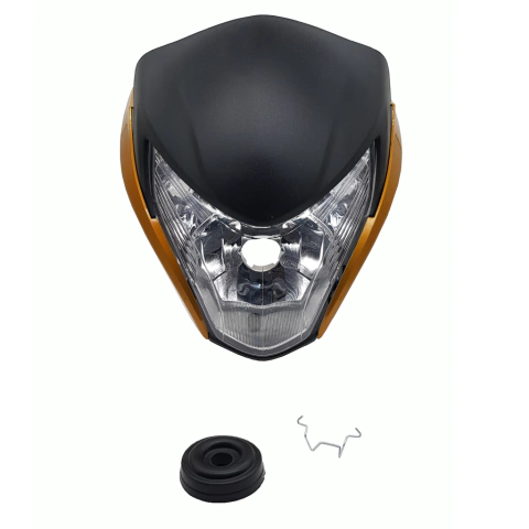 Kit Carenagem Farol Amarelo Titan 150 Flex 2011