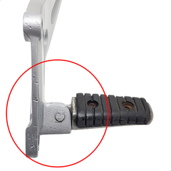 Suporte Pedaleira Borracha Esquerda Com Detalhe Flash 150 - loja online