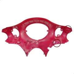 Carenagem Frontal Superior Vermelha Detalhe Iros Vintage 150 - comprar online