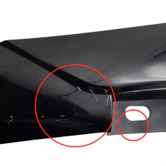 Carenagem Lateral Inferior Esquerda Preta Prima 150 C Riscos - Sf Motos