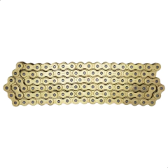 Corrente Sem Retentor Dourada 520H 106L CBX Twister NX Falcon STX Motard XT XTZ - Sf Motos