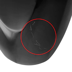 Para Lama Dianteiro Preto Com Detalhe Kasinski Prima 150 - comprar online