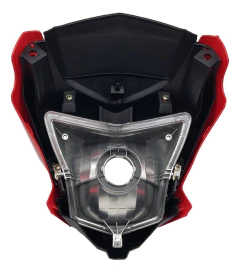 Kit Carenagem Farol Vermelho Fighting Riscado Bros 160 na internet