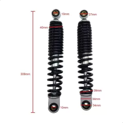 Par Amortecedor Traseiro Vini Crypton 115 ano 2010 ate 2016 - comprar online