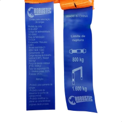 Cinta Amarração Carga Reboque Moto Catraca Fechada 800kg 3M - Sf Motos