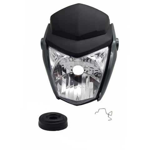 Kit Carenagem Farol Prata Ibiúna Cg 160 Fan 2020 MELC