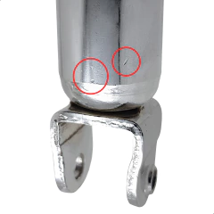 Amortecedor Traseiro Com Detalhe Iros Matrix 150