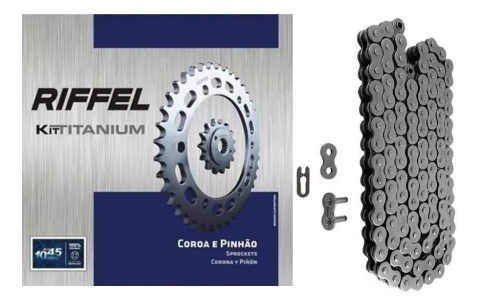 Kit Relação Riffel Sem Retentor Intruder 125 Ano 2012 A 2017