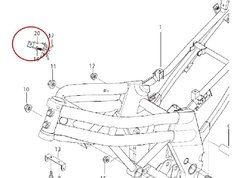 Suporte Corpo Chassi Kasinski Comet Gtr 250 650 - comprar online